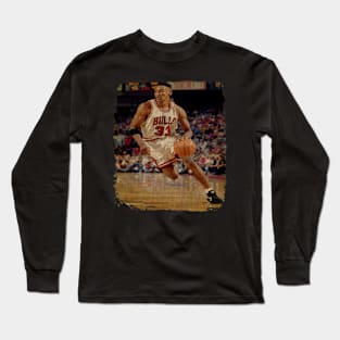 Scottie Pippen Vintage Long Sleeve T-Shirt